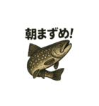 魚釣り（トラウト）（個別スタンプ：9）