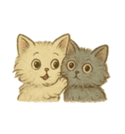 絵本のジゼルとマウル（個別スタンプ：1）