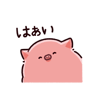 圧のぶた（個別スタンプ：1）