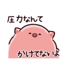 圧のぶた（個別スタンプ：38）