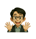 サム博士の大学ライフ（個別スタンプ：1）