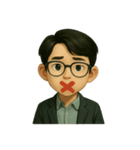 サム博士の大学ライフ（個別スタンプ：4）