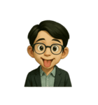 サム博士の大学ライフ（個別スタンプ：5）