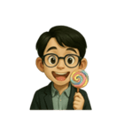 サム博士の大学ライフ（個別スタンプ：6）