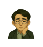 サム博士の大学ライフ（個別スタンプ：8）