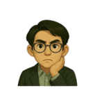 サム博士の大学ライフ（個別スタンプ：10）