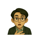 サム博士の大学ライフ（個別スタンプ：12）