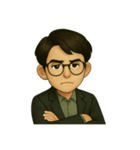 サム博士の大学ライフ（個別スタンプ：14）