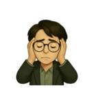 サム博士の大学ライフ（個別スタンプ：15）