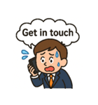 ビジネス英会話頻出フレーズスタンプ（個別スタンプ：1）