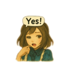 メイドスタンプ❤️（個別スタンプ：11）