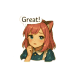 メイドスタンプ❤️（個別スタンプ：16）