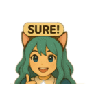 メイドスタンプ❤️（個別スタンプ：26）