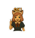 メイドスタンプ❤️（個別スタンプ：33）