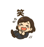 ビジネス女子の感情表現スタンプ40種（個別スタンプ：35）