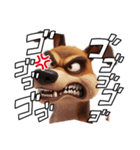 怒る犬405（個別スタンプ：2）