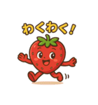 毎日をハッピーに！笑顔のいちごちゃん（個別スタンプ：38）
