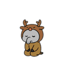 ゾウの着ぐるみスタンプ（個別スタンプ：14）