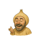 玉ねぎコスおじさん（個別スタンプ：12）