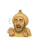 玉ねぎコスおじさん（個別スタンプ：16）