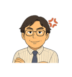 優しいお父さんの基本スタンプ（個別スタンプ：6）