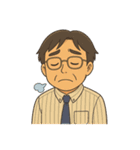 優しいお父さんの基本スタンプ（個別スタンプ：10）