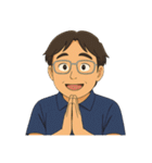 優しいお父さんの基本スタンプ（個別スタンプ：14）