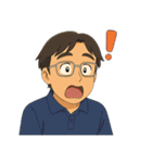 優しいお父さんの基本スタンプ（個別スタンプ：15）