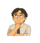 優しいお父さんの基本スタンプ（個別スタンプ：25）