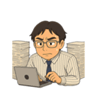 優しいお父さんの基本スタンプ（個別スタンプ：26）