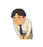 優しいお父さんの基本スタンプ（個別スタンプ：38）