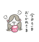 丁寧語♡マリーちゃんの毎日使えるスタンプ（個別スタンプ：11）