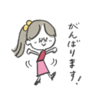 丁寧語♡マリーちゃんの毎日使えるスタンプ（個別スタンプ：14）