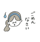 丁寧語♡マリーちゃんの毎日使えるスタンプ（個別スタンプ：34）