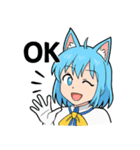 魔法少女にゃーさん（個別スタンプ：2）