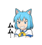魔法少女にゃーさん（個別スタンプ：17）