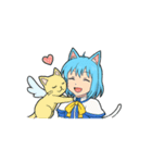 魔法少女にゃーさん（個別スタンプ：32）