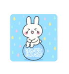 カラフルボールと白うさぎ①（個別スタンプ：18）
