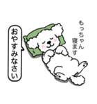 トイプードルの「おもち」（個別スタンプ：5）