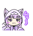 紫桜あやめオリジナルLINEスタンプ（個別スタンプ：2）