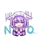 紫桜あやめオリジナルLINEスタンプ（個別スタンプ：11）