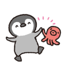 ぺんぎんちゃん、時々タコさん（個別スタンプ：4）