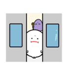 不運なみじめちゃんと疫病神くん（個別スタンプ：1）