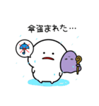 不運なみじめちゃんと疫病神くん（個別スタンプ：12）