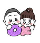 元気いっぱい兄妹スタンプ（個別スタンプ：1）