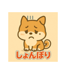 かわいい柴犬の毎日（個別スタンプ：19）