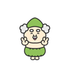 キュートな妖精おじさん（文字なし）（個別スタンプ：1）