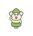 キュートな妖精おじさん（文字なし）（個別スタンプ：4）