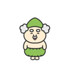 キュートな妖精おじさん（文字なし）（個別スタンプ：5）