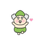 キュートな妖精おじさん（文字なし）（個別スタンプ：7）